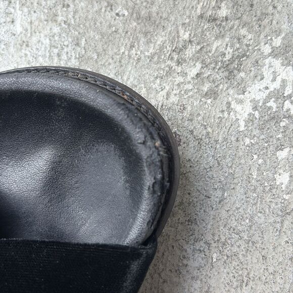 Saint Laurent velvet slides - Picture 11 of 11